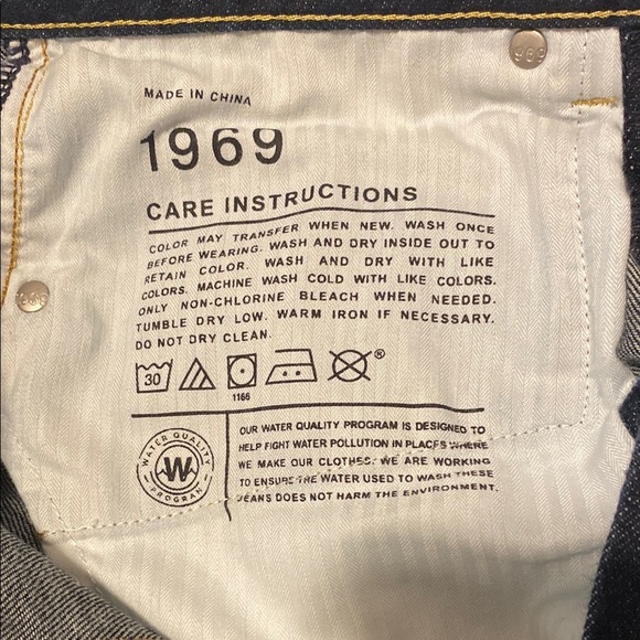 GAP Blue Straight Jeans Classic Style - Picture 8 of 10